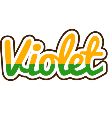 Violet banana logo