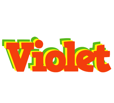 Violet bbq logo