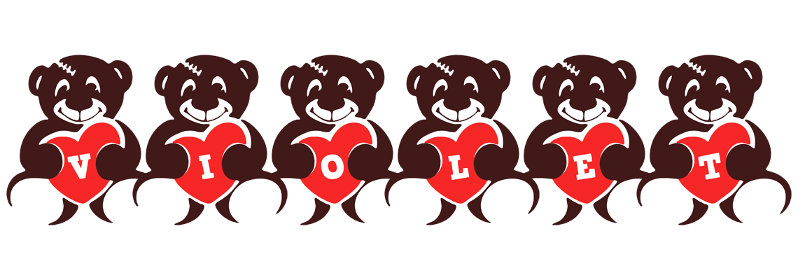 Violet bear logo