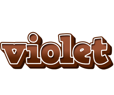 Violet brownie logo