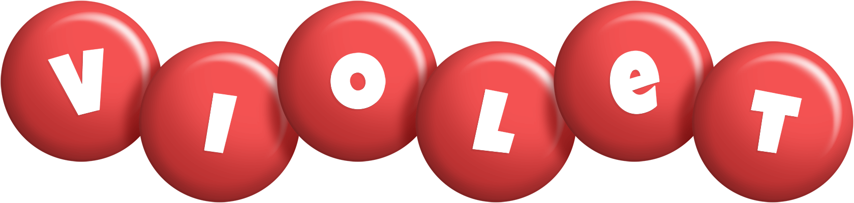 Violet candy-red logo