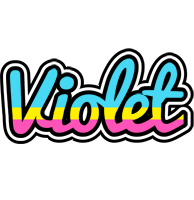 Violet circus logo