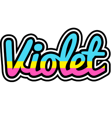 Violet circus logo