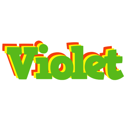 Violet crocodile logo