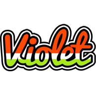 Violet exotic logo