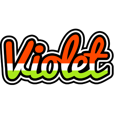 Violet exotic logo