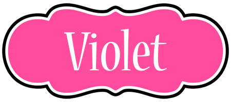 Violet invitation logo