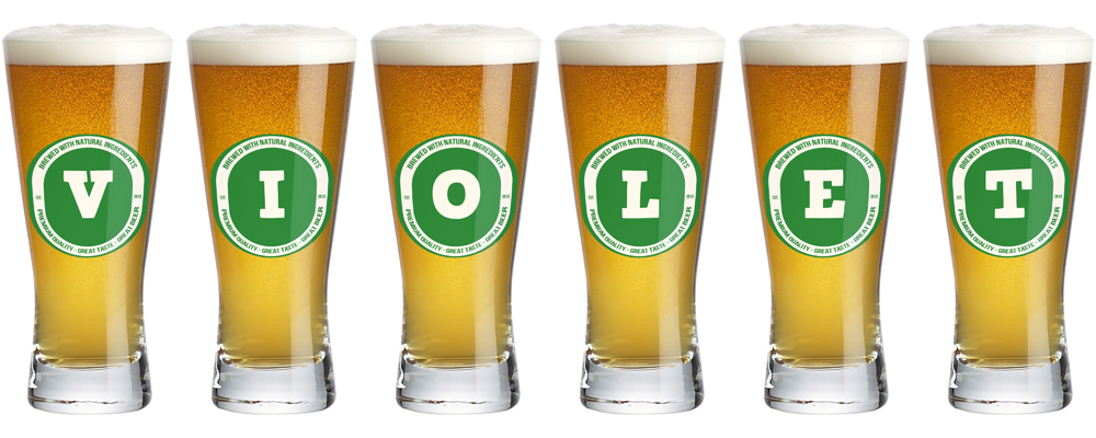 Violet lager logo