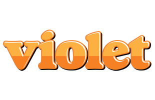 Violet orange logo