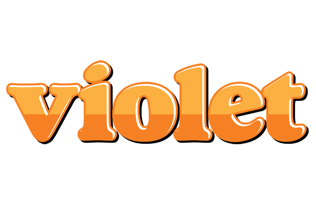 Violet orange logo