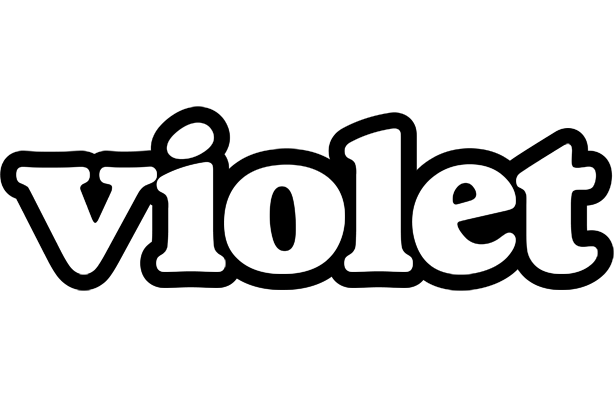 Violet panda logo