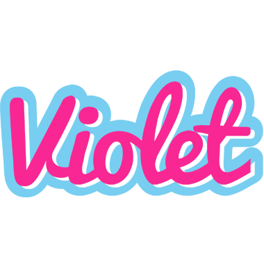 Violet popstar logo