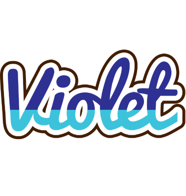 Violet raining logo
