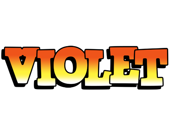 Violet sunset logo