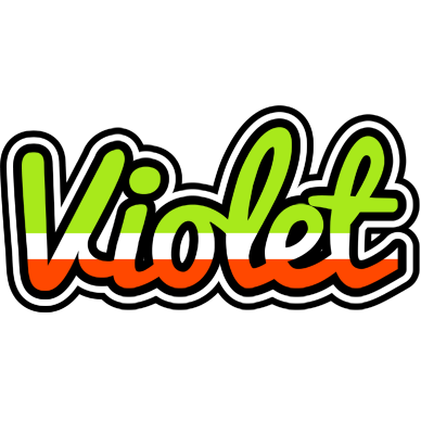 Violet superfun logo