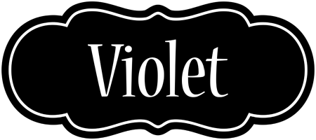 Violet welcome logo