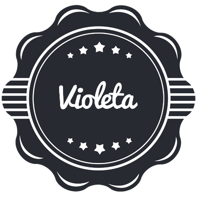 Violeta badge logo