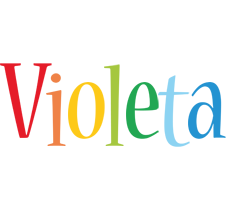 Violeta birthday logo