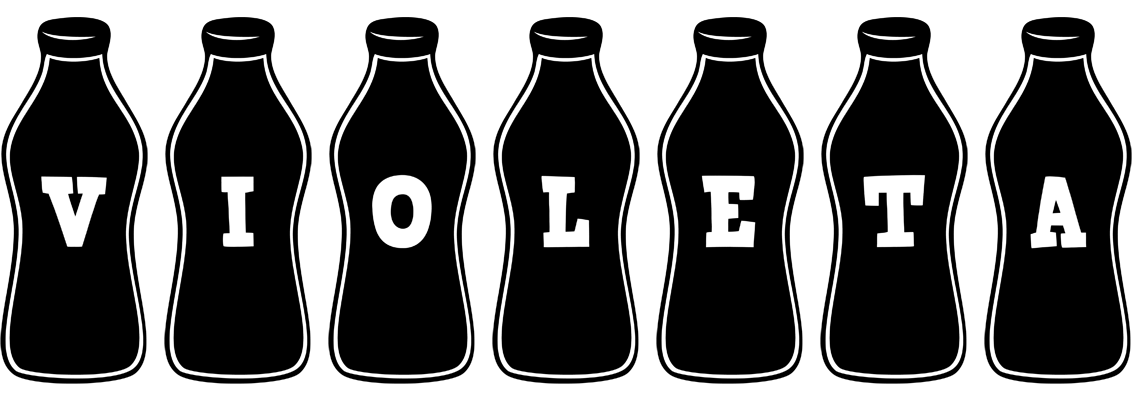 Violeta bottle logo