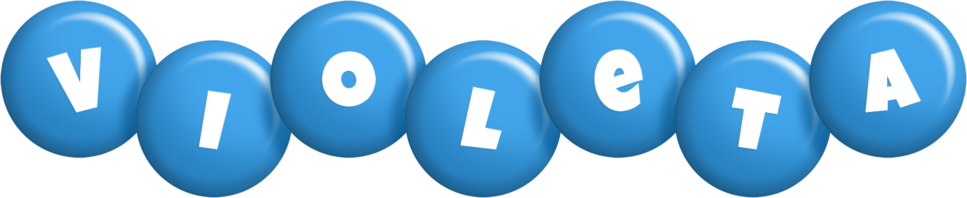 Violeta candy-blue logo