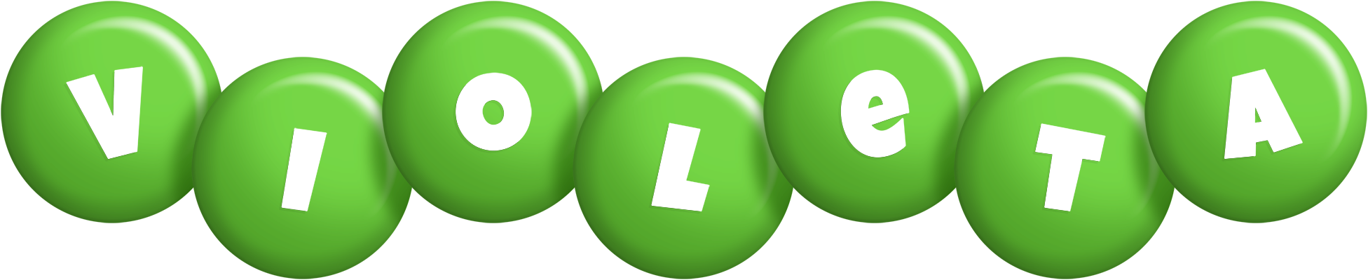 Violeta candy-green logo