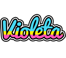 Violeta circus logo