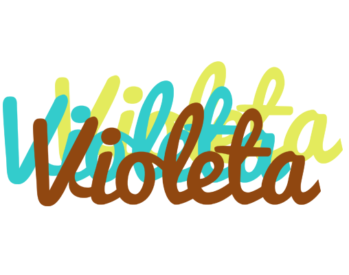Violeta cupcake logo