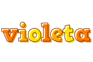 Violeta desert logo