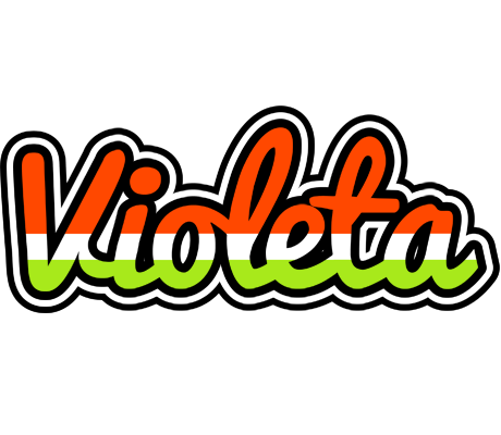 Violeta exotic logo