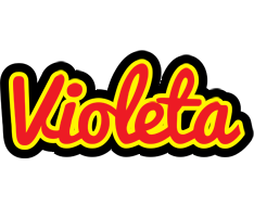 Violeta fireman logo