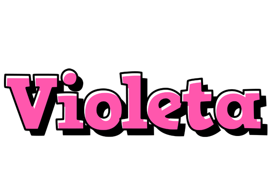 Violeta girlish logo