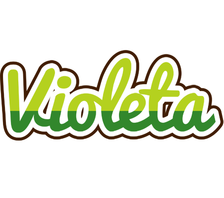 Violeta golfing logo