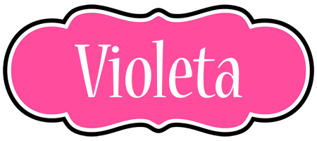 Violeta invitation logo