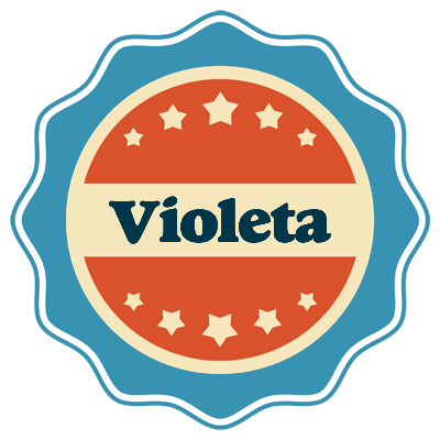 Violeta labels logo
