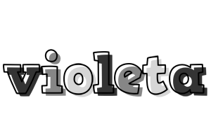 Violeta night logo