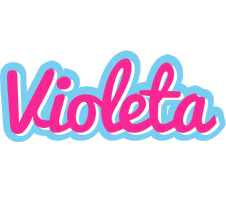 Violeta popstar logo