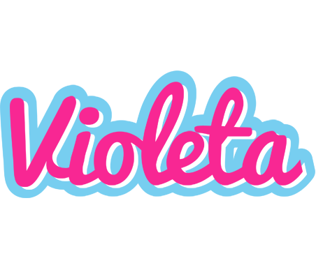 Violeta popstar logo