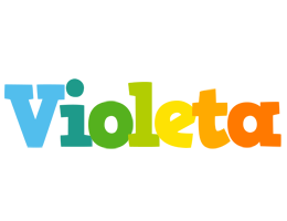 Violeta rainbows logo