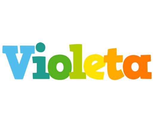 Violeta rainbows logo