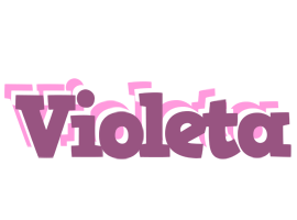 Violeta relaxing logo