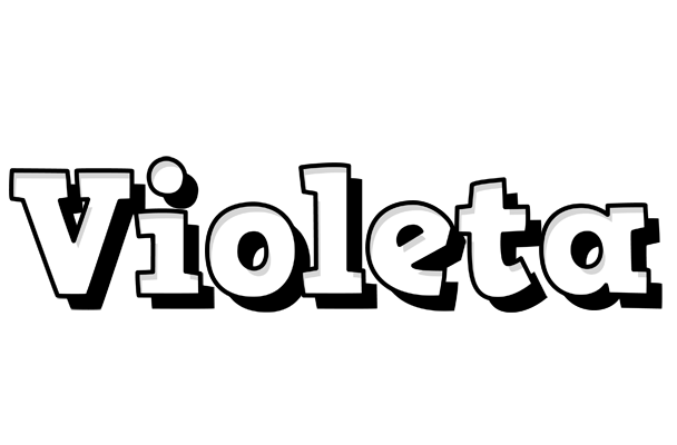 Violeta snowing logo