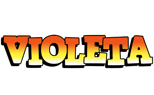 Violeta sunset logo