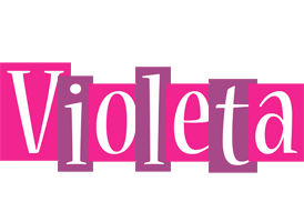 Violeta whine logo