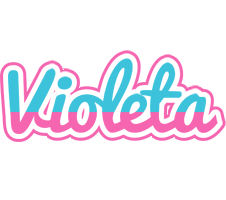 Violeta woman logo