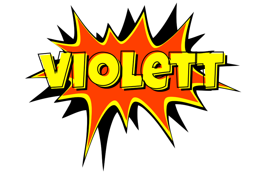 Violett bazinga logo