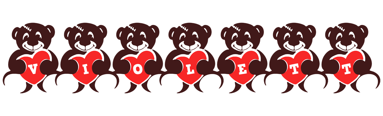 Violett bear logo