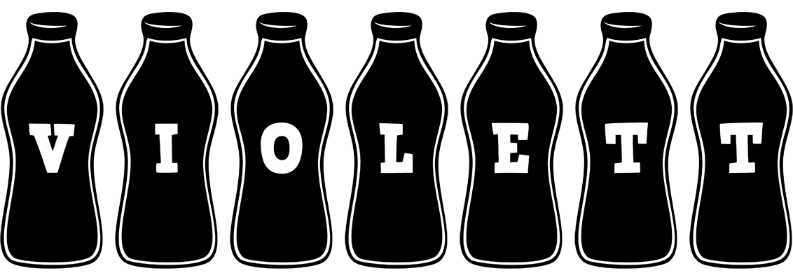 Violett bottle logo
