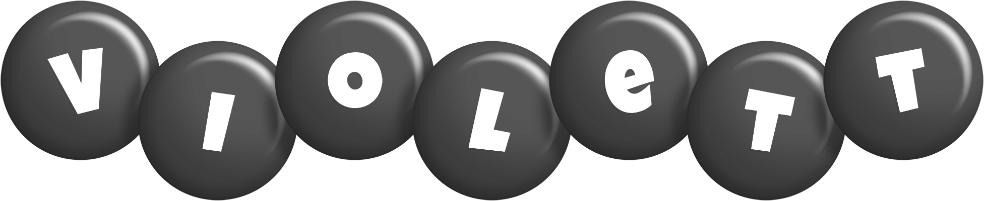 Violett candy-black logo