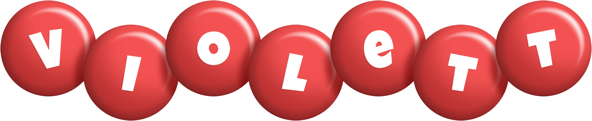 Violett candy-red logo