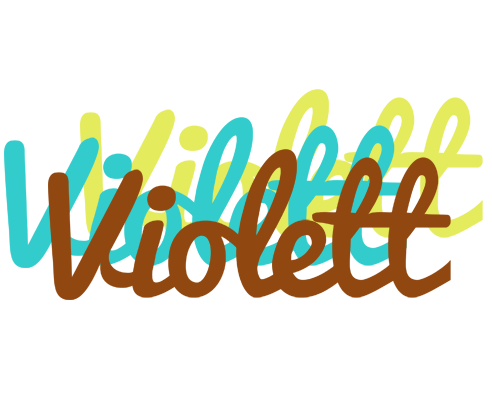 Violett cupcake logo